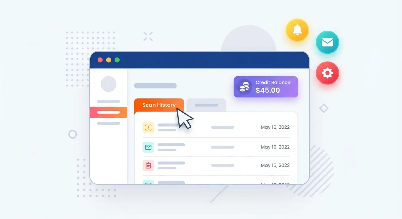 TaskMonkey credit dispute guide showing dashboard interface