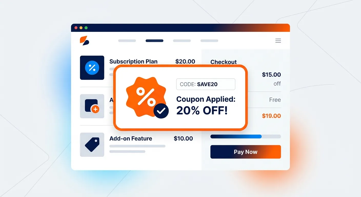 Honey extension popup testing coupon codes at checkout with savings applied